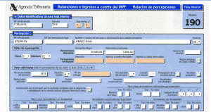 Ejemplo Modelo Oficial 190