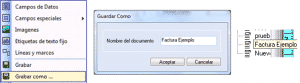 grabar como