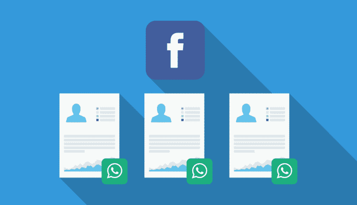 datos whatsapp a facebook