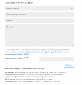 Captura Habilitar Web RGPD 2