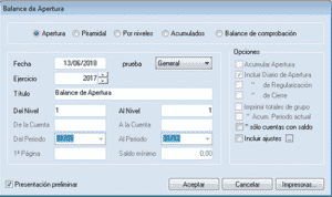 Sumas y Saldos