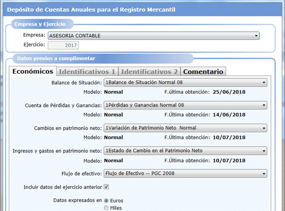 Cuentas Anuales con Gextor 3