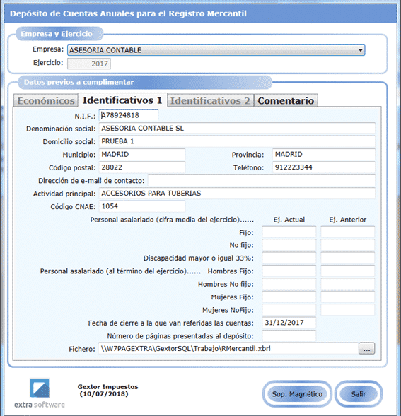 Cuentas Anuales con Gextor 4