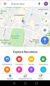 geolocalizacion google maps explorar