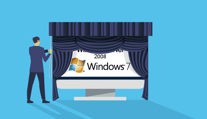 En Enero de 2020 termina el soporte a Windows 7 y Server 2008