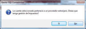 Importación con el SII en Gextor 1