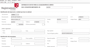 Entrada de datos legalia 2