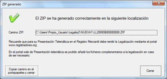 generacion y envio zip 1 legalia 2 insercion libros legalia 2 terminado