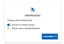 nombre propio o representante nombre propio o representante