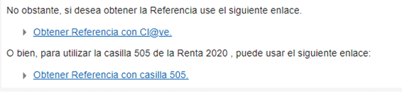 referencia con casilla 505 referencia con casilla 505