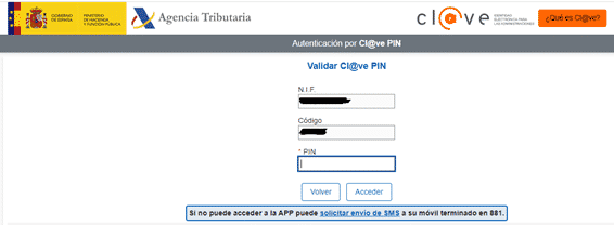 validar cl@ve pin validar cl@ve pin