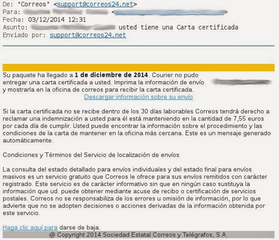 correos AIDS